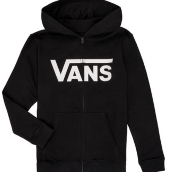 Vans Other - VANS Classic Zip Hoodie Children's Black Size 5 / M NWOT